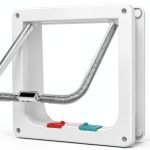 Lessmon Cat Door Plastic 9.88*9.25*2.16in Pet Door-0