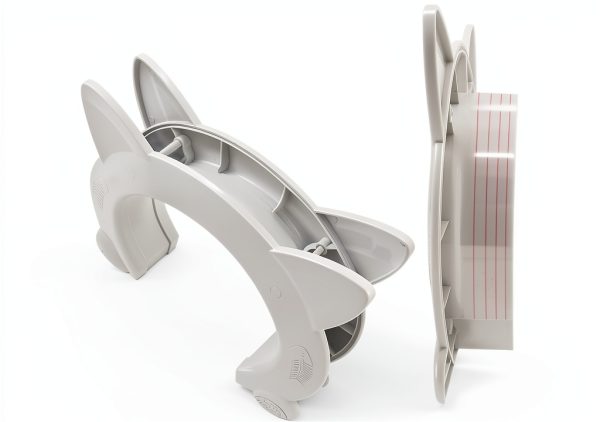 Cat Door for Interior Doors by ikuso Plastic Barrier-Free-3