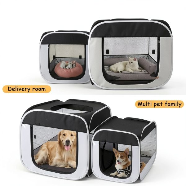 Cat Playpen Renxing Spacious Indoor Enclosure-3