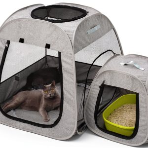 Tenrai Pet Playpen Trapezoidal Design-0