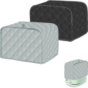 BAWEN Four Slice Toaster Cover Black Gray Polyester Dust-0