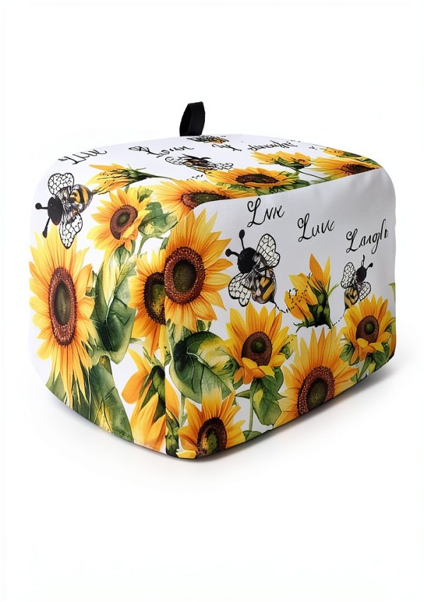 LaBLUUX Toaster Cover Polyester Dust Proof Storage Pockets-3