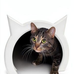 Kitty Pass XL Cat Door for Safe Passage-0