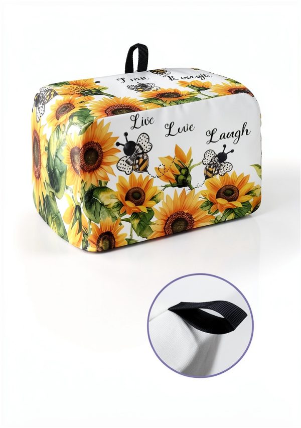 LaBLUUX Toaster Cover Polyester Dust Proof Storage Pockets-2