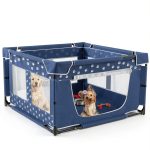 OneBird Indoor Dog Playpen 600D Oxford Fabric Spacious-0