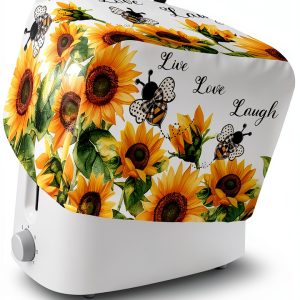 LaBLUUX Toaster Cover Polyester Dust Proof Storage Pockets-0