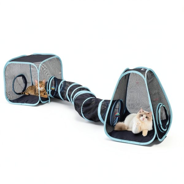 Outdoor Cat Enclosure GONPETGP Foldable Tent Cube-0