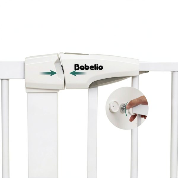 Babelio Cat Door Gate for Small Pets-8