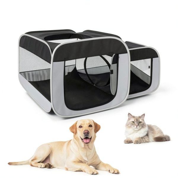 Cat Playpen Renxing Spacious Indoor Enclosure-2