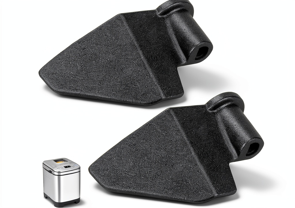 Sxkxm CBK-110KP kneading paddle shown alongside Cuisinart bread maker