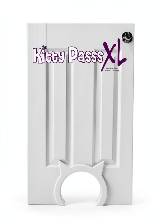 Kitty Pass XL Cat Door for Safe Passage-5