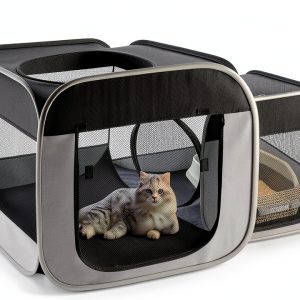 Cat Playpen Renxing Spacious Indoor Enclosure-0
