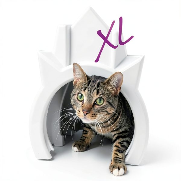 Kitty Pass XL Cat Door for Safe Passage-1