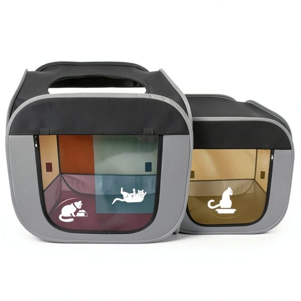 Cat Playpen Renxing Spacious Indoor Enclosure-1