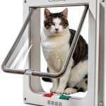 Pet Door CEESC ABS Design for Small Medium Dogs-0