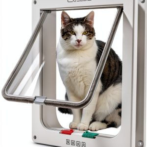 Pet Door CEESC ABS Design for Small Medium Dogs-0