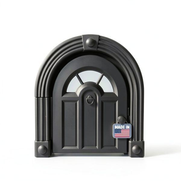 Cat Door Meow Manor Indoor ABS Flapless Large-5