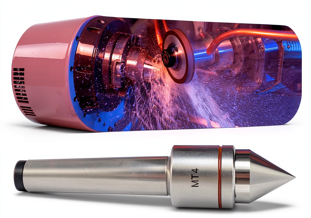 MT4 Live Center BORDSTRACT Ball Bearing CNC Lathe