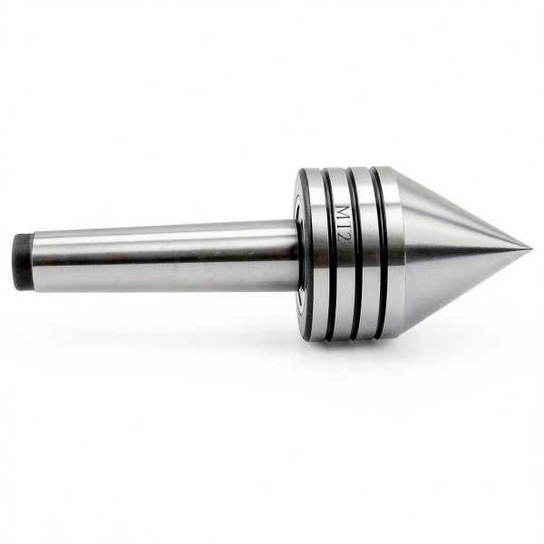 Earl Diamond Live Center #2 Morse Taper Duty Tailstock with 60° Point-4