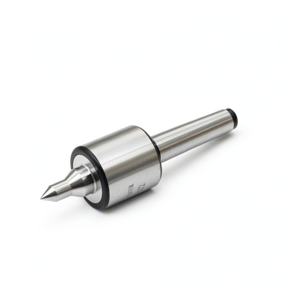 Lathe Center MT2 Live Center 0.0002" High Accuracy 60 Degree with 18mm Shank Diameter for Lathe Wood Metal Turning Tool-1