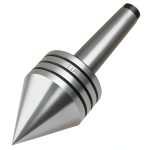 Earl Diamond Live Center #2 Morse Taper Duty Tailstock with 60° Point-0