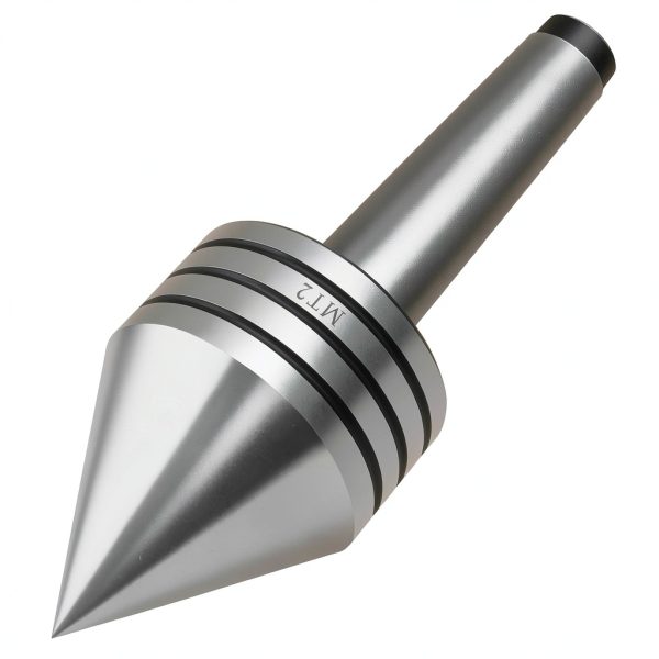 Earl Diamond Live Center #2 Morse Taper Duty Tailstock with 60° Point-0