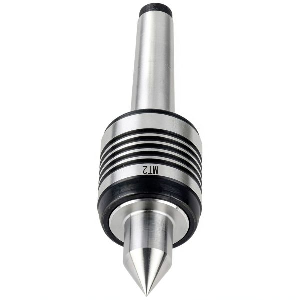 Heavy Duty MT2 Live Center, 2MT 60 Degree Morse Taper Precision Lathe Medium Duty Live Tailstock Center for Wood & Metal Lathe CNC Work-4