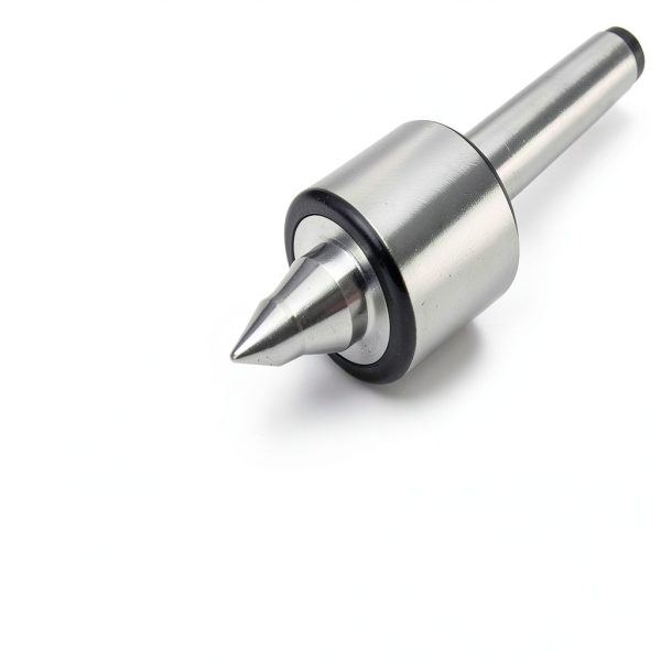 Lathe Center MT2 Live Center 0.0002" High Accuracy 60 Degree with 18mm Shank Diameter for Lathe Wood Metal Turning Tool-2