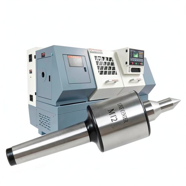Lathe Center MT2 Live Center 0.0002" High Accuracy 60 Degree with 18mm Shank Diameter for Lathe Wood Metal Turning Tool-6