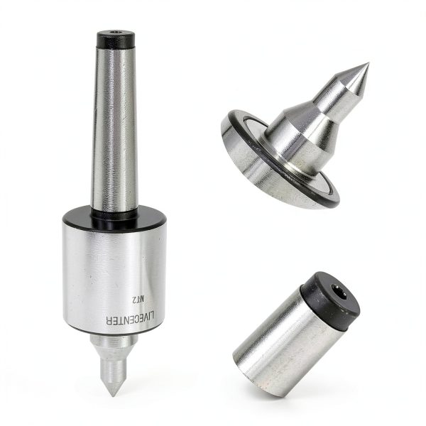 MT2 Live Center 2MT 60° Morse Taper 220 LB Load Capacity CNC Tool-4
