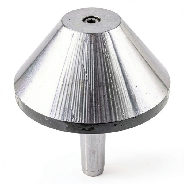 BestParts MT4 Bull Nose Live Center 6.3"(160mm) Morse Taper #4 Tool Bit, 75 Degree, 0.01mm Accuracy for Woodworking Lathes and Large Hollow Turning Work Pieces-1