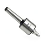 Lathe Center MT2 Live Center 0.0002" High Accuracy 60 Degree with 18mm Shank Diameter for Lathe Wood Metal Turning Tool-0