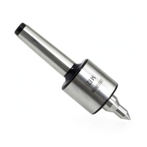 Lathe Center MT2 Live Center 0.0002" High Accuracy 60 Degree with 18mm Shank Diameter for Lathe Wood Metal Turning Tool-0