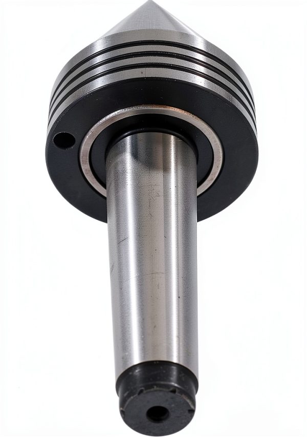 ApplianPar Tapered Turn Center 60° Point MT2 Tailstock Silver-2
