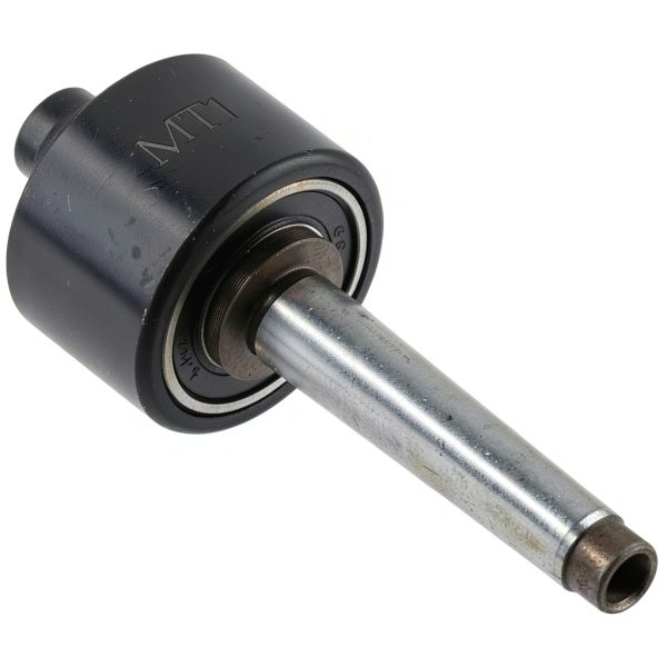 Woodworking Live Tailstock Mandrel Saver HOBBYIN Steel Center 5000RPM-3