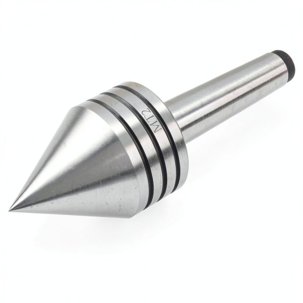 Earl Diamond Live Center #2 Morse Taper Duty Tailstock with 60° Point-2