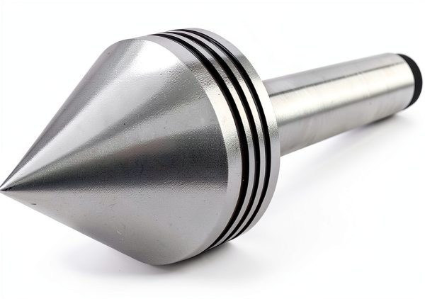 ApplianPar Tapered Turn Center 60° Point MT2 Tailstock Silver-3